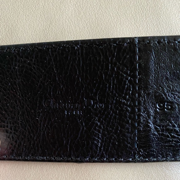 Christian Dior Black Leather belt. Brand New. - Picture 4 of 7